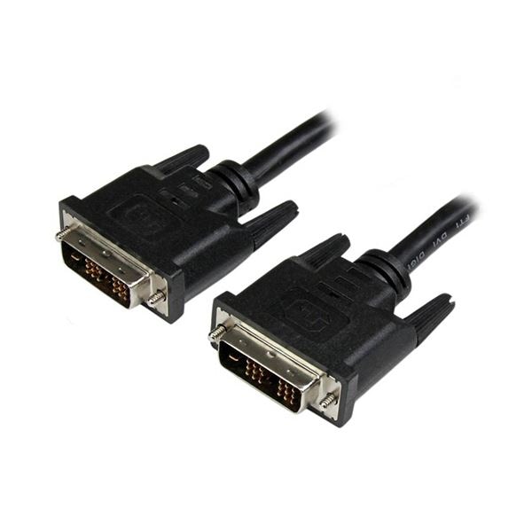 （まとめ） StarTech.com DVI-Dシングルリンクケーブル ブラック 91cm オス／オス DVIMM3 1本 [x2セット] 4,996円