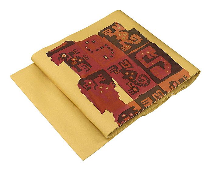 名古屋帯 未着用 正絹 インカ 塩瀬名古屋帯 未使用 新古品 カジュアル 着物 h0985 5,681円