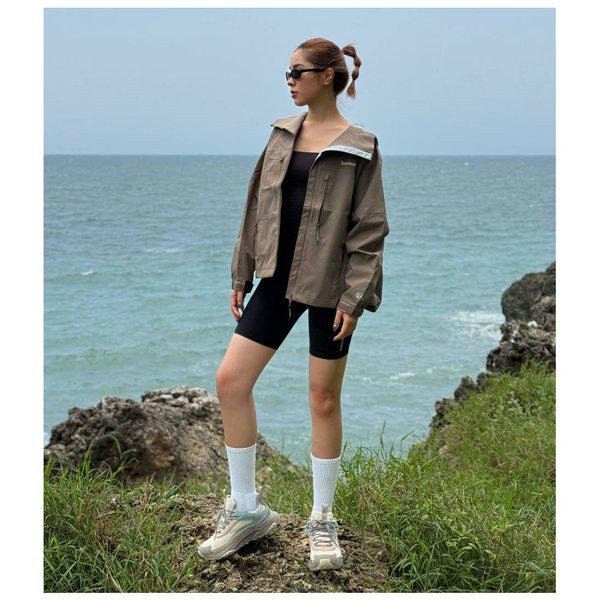 女性モーションアクセス防水シューズ ブルー A2N4B A4C