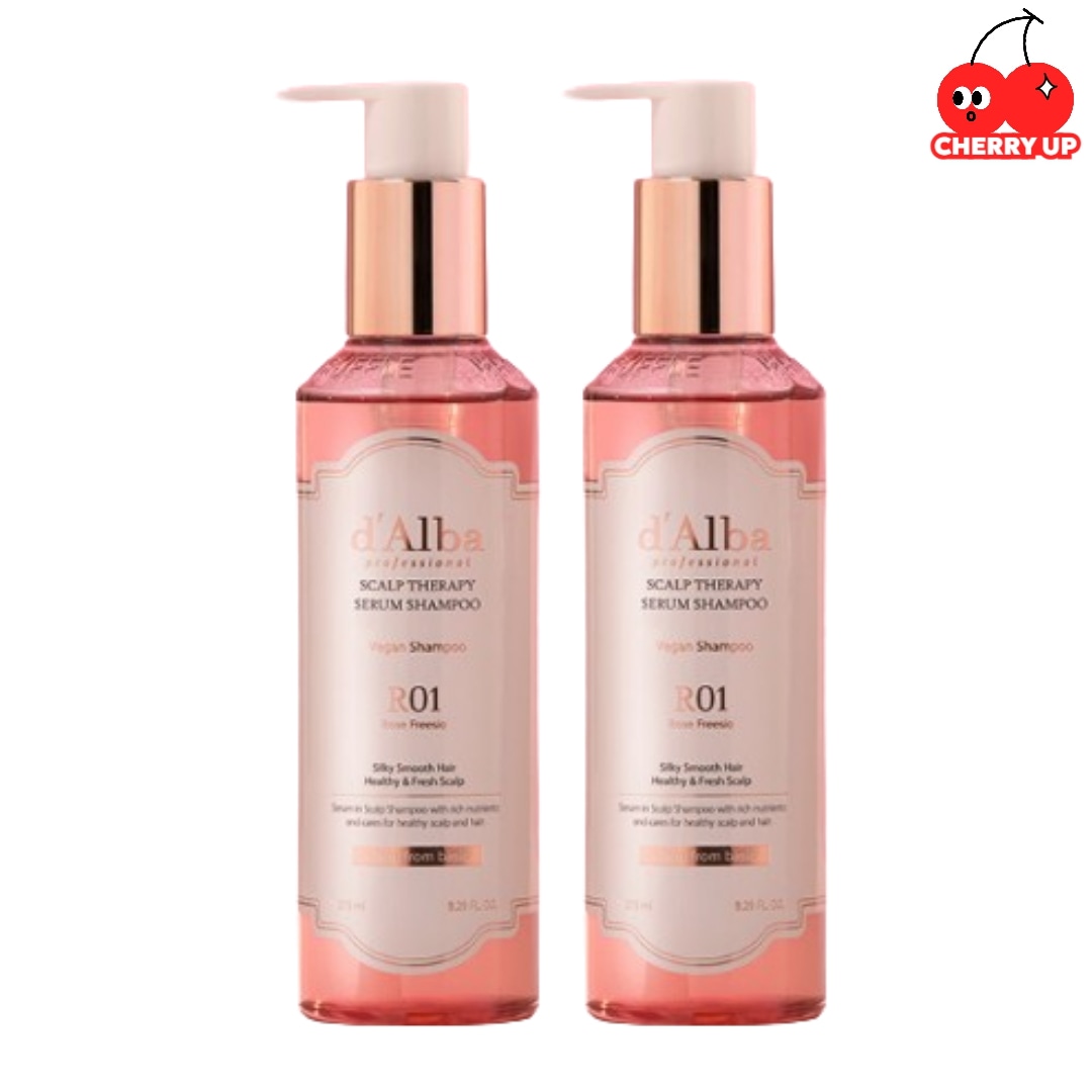 [1+1ゼント] NEW ロゼフリージアの香り ヴィーガンリペアリングスカルプセラピーセラムシャンプー 275mL+275mL抜け毛ケア 頭皮ケア ヴィーガンシャンプー 低刺激 ノンシリコン 保湿