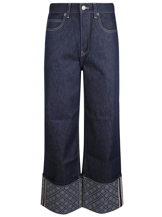TORY BURCH Women Denim Pants 177734 428 Denim scuro