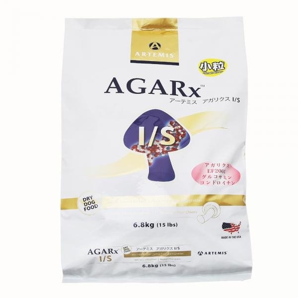 ドッグフード　アーテミス　アガリクス　Ｉ／Ｓ　全犬種・全年齢用　小粒　６．８ｋｇ　正規品　アーテミス　ＣＲＣ45―03―10―02―00