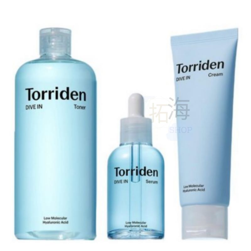 [ダイブイン3点セット]クリーム80ml+セラム 50ml+トナー 300ml