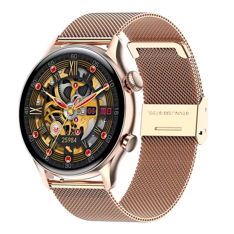 スマートウォッチフルタッチ血圧測定着信通知心拍数 IP68防水Bluetooth5.2 予備ベルト付き 睡眠検測 長い待機時間iPhone/Android適用