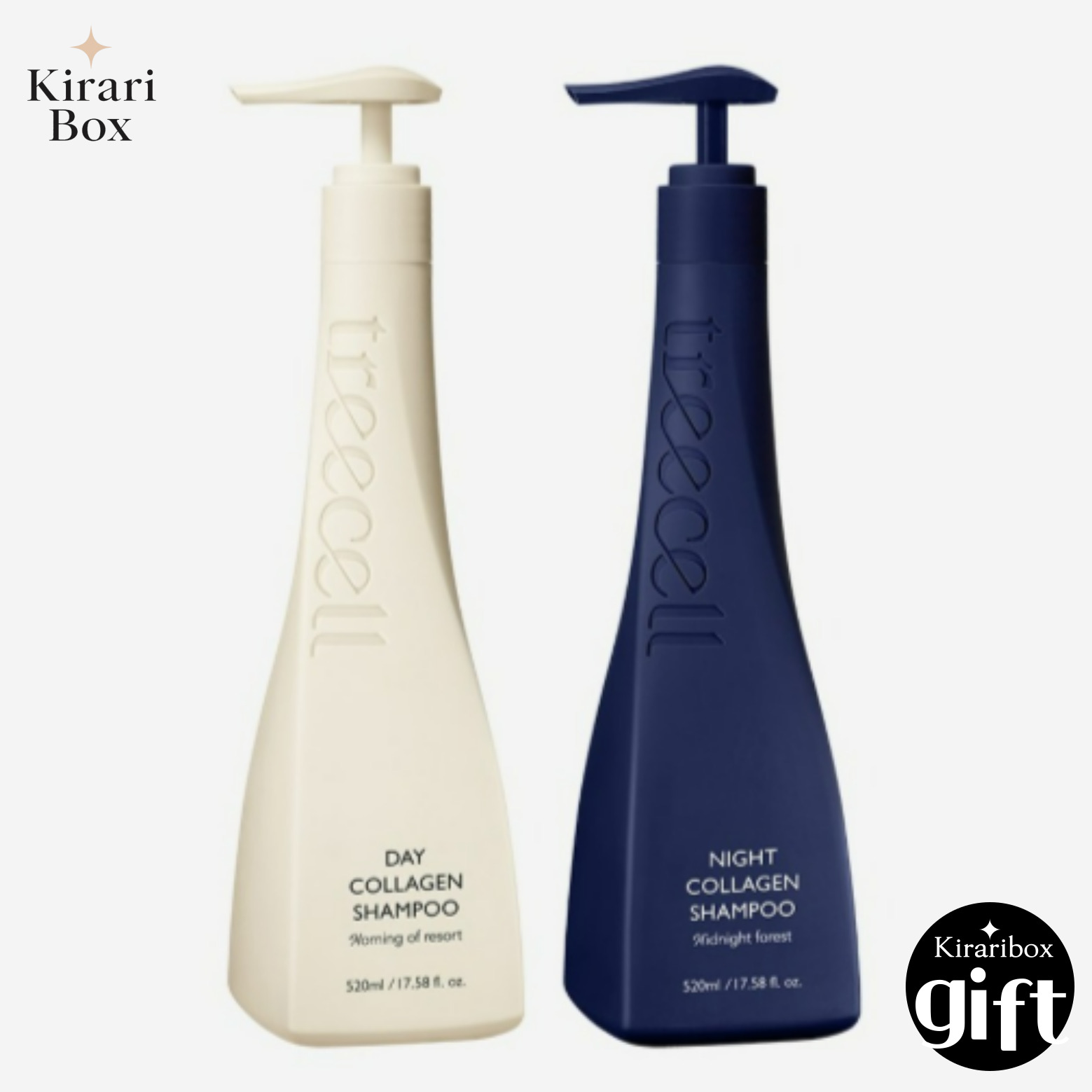 【企画商品】デイ&ナイト コラーゲン シャンプー 520ml 2点セット/韓国シャンプー/頭皮ケア/ ヘア/ ヘアボリューム/ ボリュームアップ