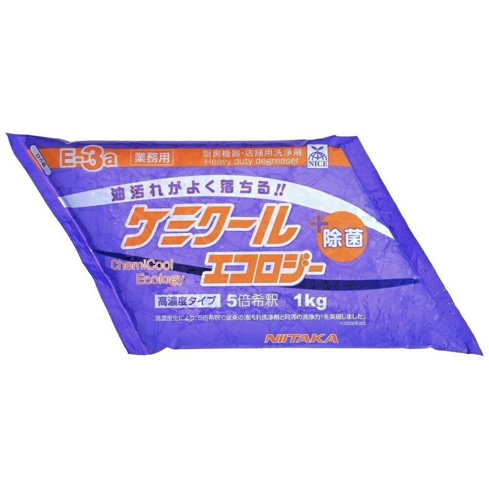 ニイタカ　油汚れ用洗浄剤　ケミクールエコロジー　濃縮タイプ　1kg×6袋入