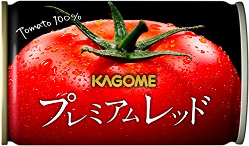 カゴメ プレミアムレッド 高リコピントマト50%使用食塩無添加 160g30本