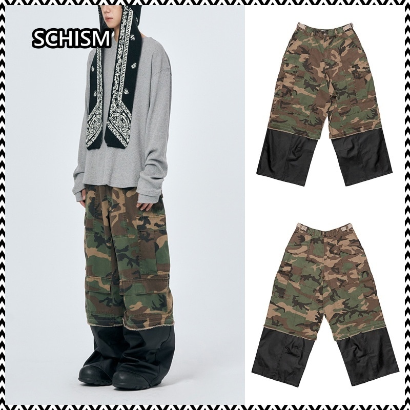 SCHISM DETACHABLE CAMO PANTS