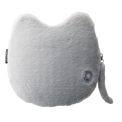 アテックス ATEX ルルド マッサージクッション コードレス AX-HC140GR グレー 背中 肩 腰 猫 8,880円