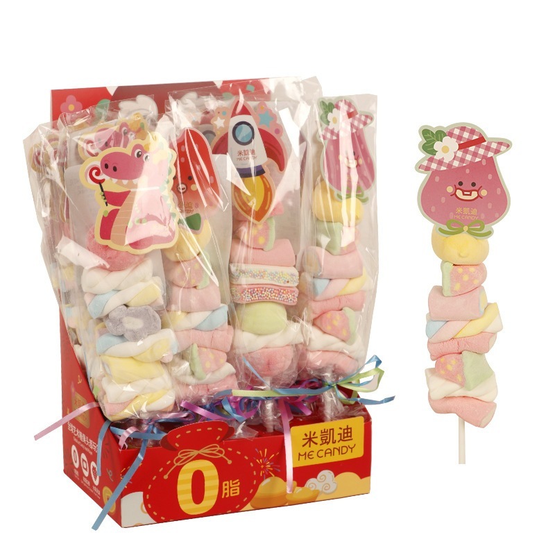 ミケーティアート五彩雲マシュマロ40g*16本1箱