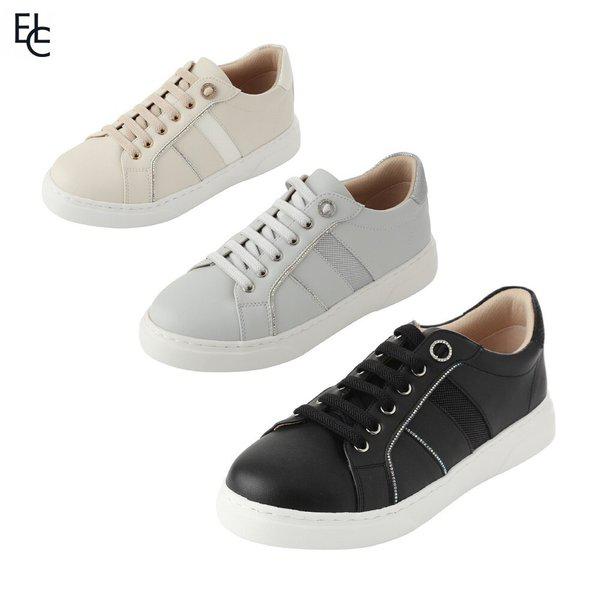 国民クッション 快適なバンド 女性用スニーカー 2XWS87XU_GN