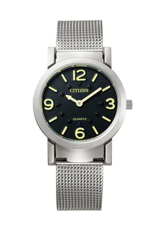 シチズン 【国内正規品】【非課税】視覚障害者対応時計 クォーツ ユニセックスタイプ AC2200-55E