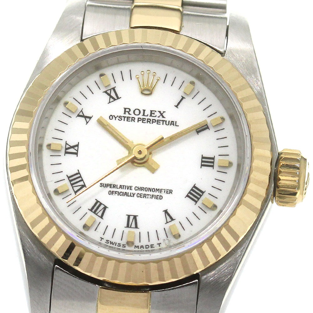 ロレックス ROLEX 67193 オイスターパーペチュアル cal.2130 自動巻き レディース 良品 _863519【中古】