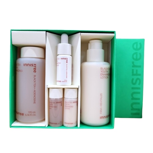 ブラックティー ユース エンハンシング スキンケアセット[化粧水170ml+ローション170ml+贈呈3種]