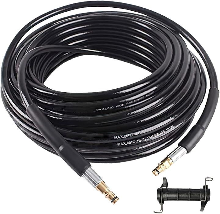 ケルヒャー 延長ホース 高圧洗浄機用 ねじれ防止 Kシリーズ対応 K2 K3 K4 K5 K6 K7 karcher アダプター付き 10m( 2) アダプター付き 10m)