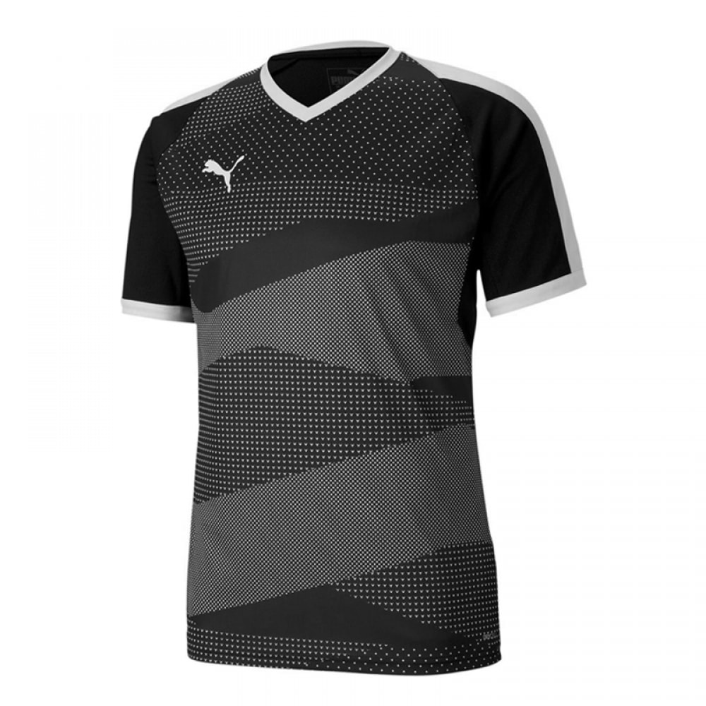 PUMA チームファイナルインドアジャージ (70449103) メンズ半袖ラウンド T シャツ