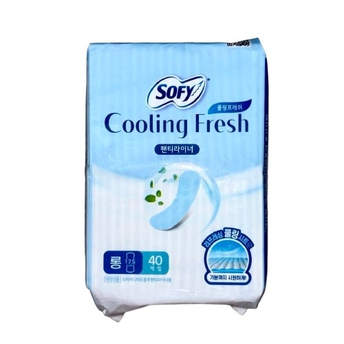 クーリングフレッシュ 生理用ナプキン パンティライナー ロング 40P