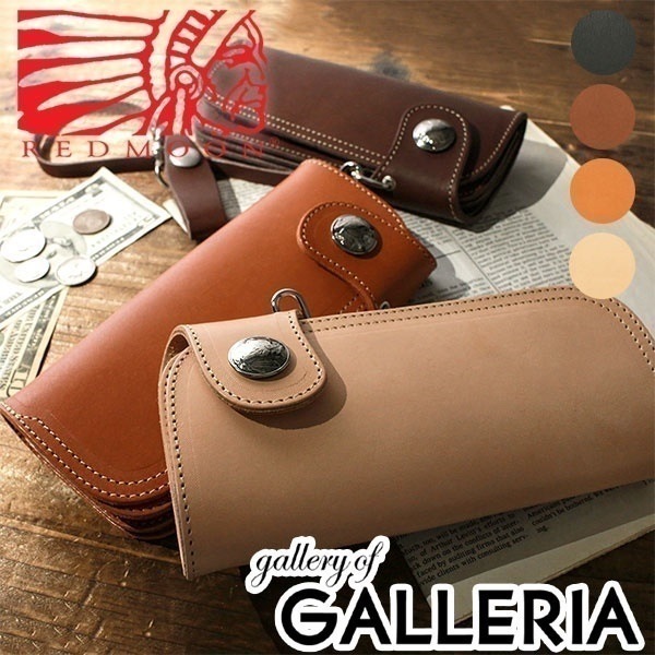 正規取扱店レッドムーン 財布 REDMOON 長財布 LONG WALLET ロングウォレット 小銭入れあり メンズ レザー 牛革 CW-02C-MID