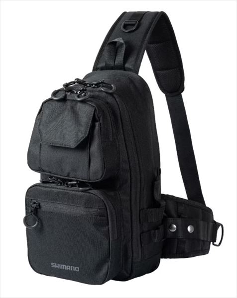 シマノ タックルバッグ BS-225W タフスリング ブラック M