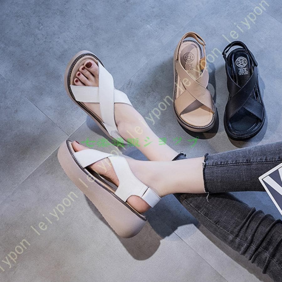 ル レディース ビーチル スポーツル 厚底ル レディース 健康 ル レディース 夏 カジュアル ファッション アップ5CM