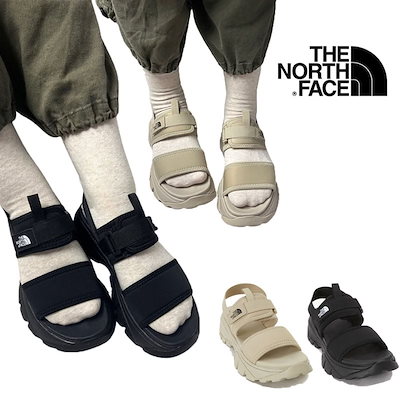 靴 THE NORTH FACE HEXA LUX SANDAL 23cm ☆THE NORTH FACE☆HEXA LUX SANDAL 厚底サンダル レディース