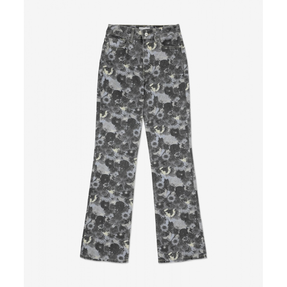 GANNI [サプライズスペシャル] レディースデニムベージュジーンズ - ブルネラブルー / J1159699