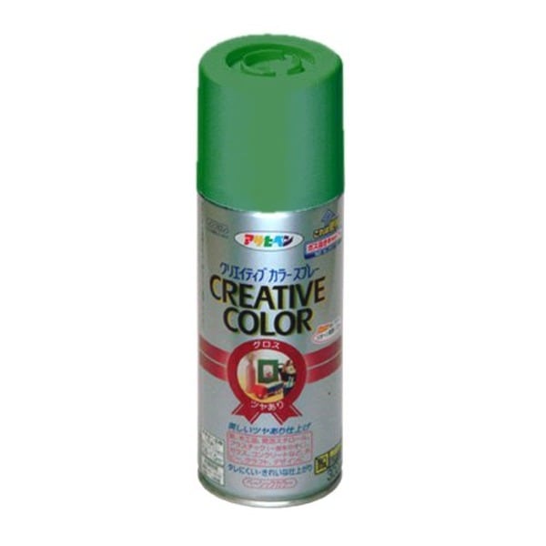 クリエイティブカラースプレー 68トロピカルグリーン 300ML(5個セット)