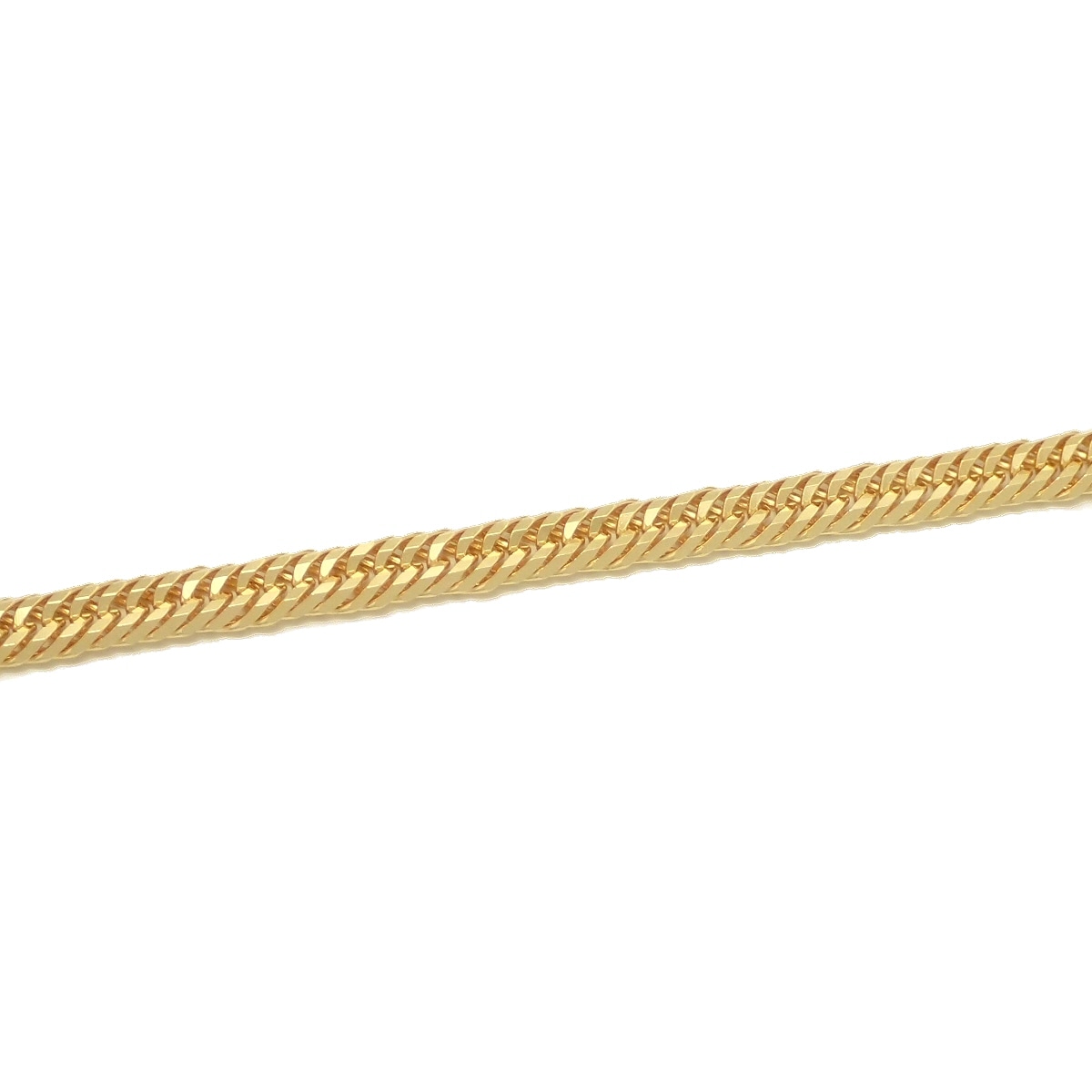 キヘイ ネックレス K18 18金 ゴールド 11.3g 45.5cm YG 12面T トリプル Mカット 日本造幣局検定マーク入り 10g 前