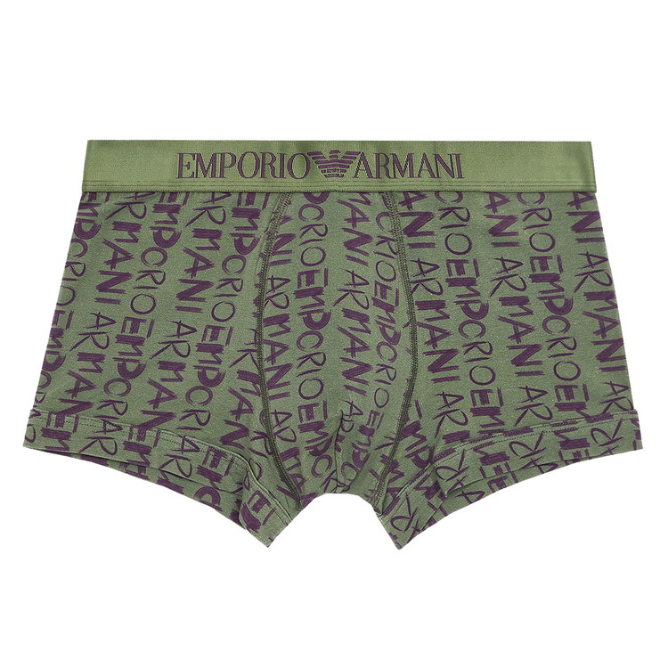 ALL OVER LOGO ボクサーパンツ [オリーブ]【111389-4F506-20185】