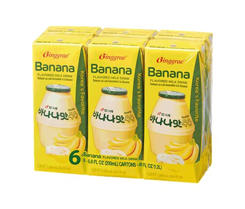 新しいスタイル Binggrae Banana Flavored Milk Pack of 6平行輸入品 フィギュア