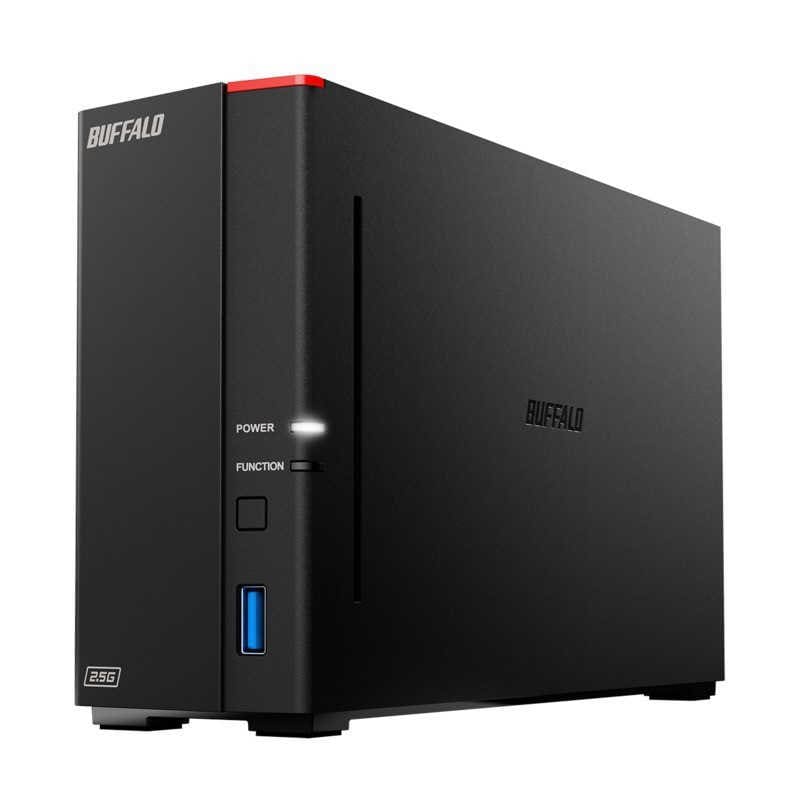 BUFFALO　NAS [8TB搭載 /1ベイ] LinkStation SOHO 2.5GbE搭載 高速モデル　LS710DN0801B