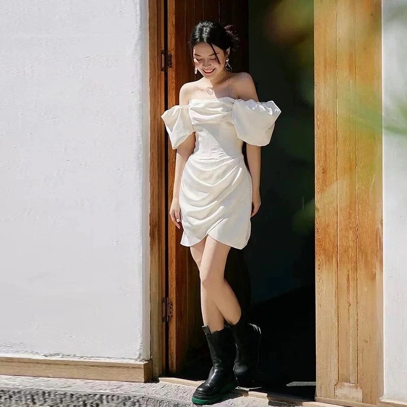 短納期ワンピース ロングドレス ワンピース大人気ドレス新型トップス結婚式ドレス誕祝いフォーマルな ドレス パーティードレス 2025