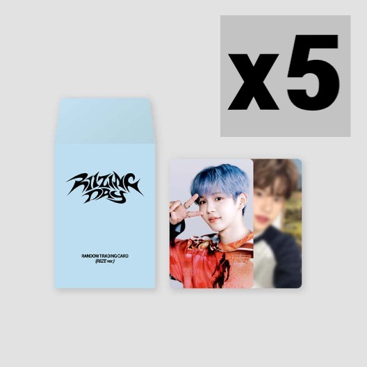 RIIZE [2024 FANCON ‘RIIZING DAY’] RANDOM TRADING CARD (RIIZE Ver.) 5個 4,738円