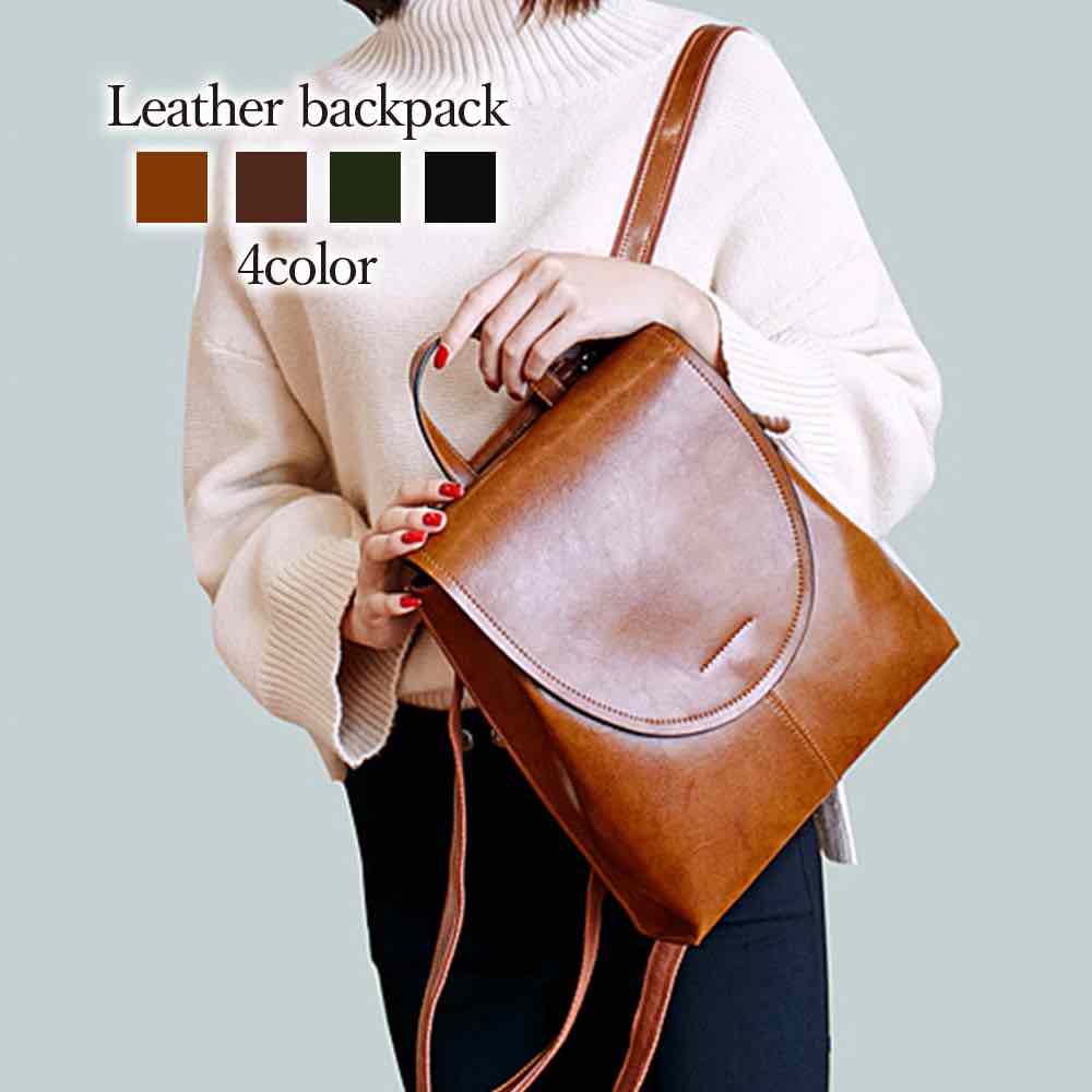 リュック レディース レザーバックパック 軽量 ビジネス 大きめ 人気 40 パソコン 大容量 大人 おしゃれ レザー 本革 通勤用 冬 バッグ 春 防水 革 A4 ブランド 3WAY 軽い 代 黒 6,073円