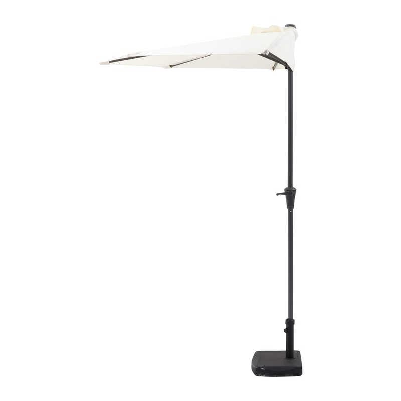 不二貿易　半円パラソル アイボリー　37854 6,806円