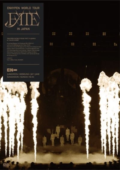 ENHYPEN WORLD TOUR FATE IN JAPAN 2DVD+フォトブック+フォトカード 通常盤・初回プレス 新品未開封