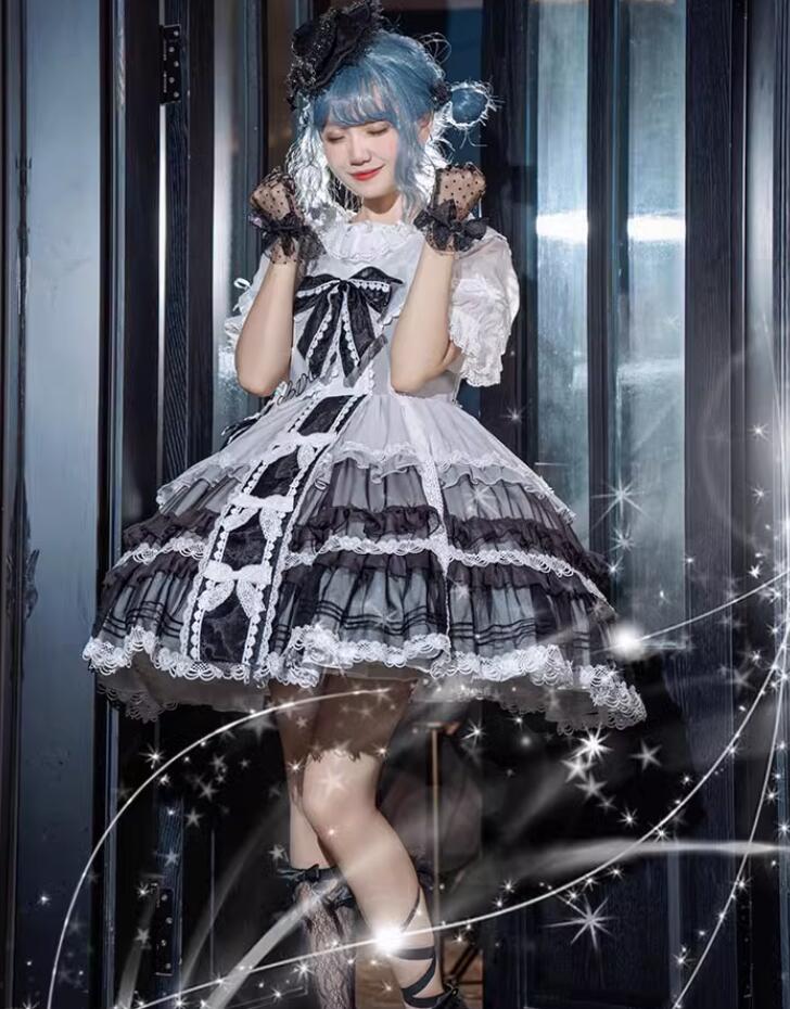 【新作登場 最安値!】167ロリータ ワンピース　 ゴスロリ コスプレ メイド服 コスチューム 文化祭 学園祭 衣装 仮装 ハロウィン おすすめ 可愛い ドレス　日常　写真　舞台　花嫁　洋服
