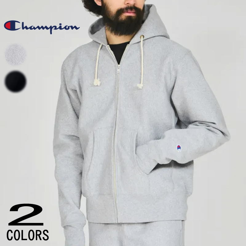 正規品 リバースウィーブ/R/ ジップ フーデッド スウェット シャツ 24FW C5-A102 070/オックスフォードグレー/ 090/ブラック/