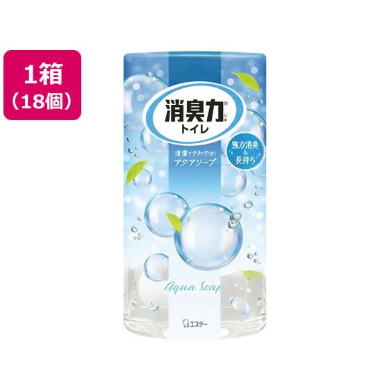 トイレの消臭力 アクアソープ 18個 エステー (182883)