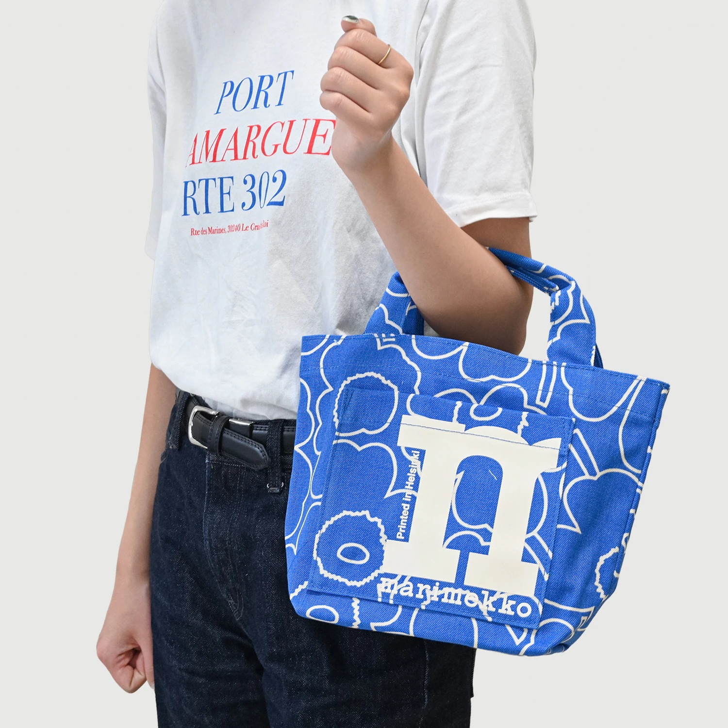 トートバッグ モノ ミニ ピイルト ウニッコ レディース ブルー 94152 094152 580 北欧 北欧雑貨 北欧デザイン