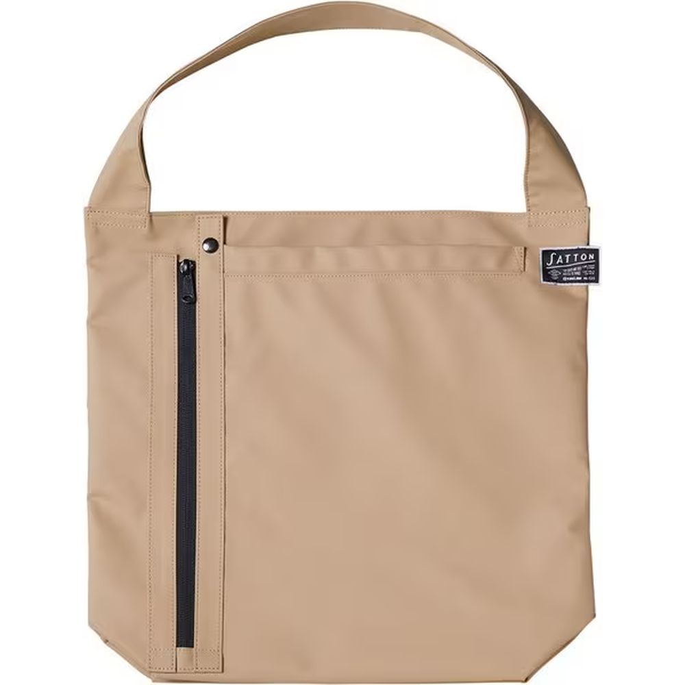 （まとめ買い）トートバッグ サットン ポリエステルタイプ ベージュ 5839ヘ- [x3]