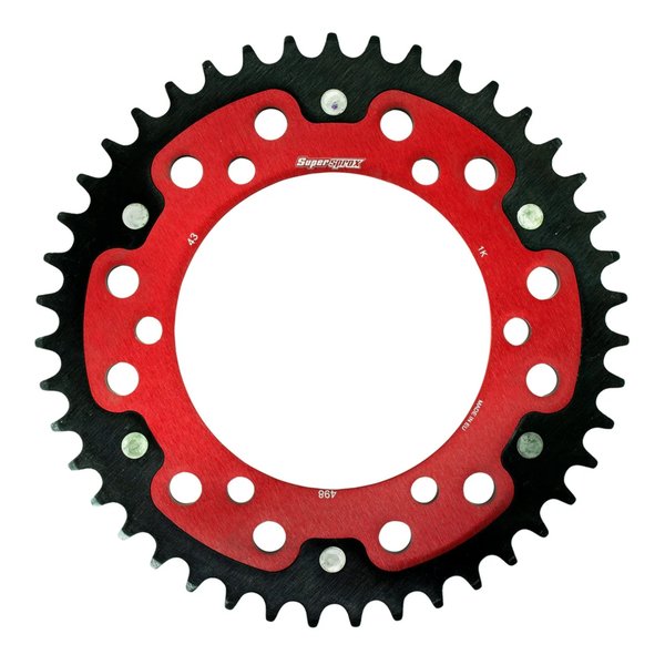 SPX REAR STEALTH 498-43T RED RST-49843-RED