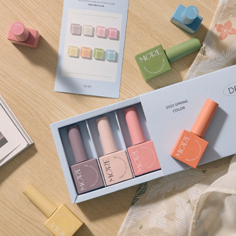 MORE GEL / Dear Spring Syrup gel 8 Set / Nail