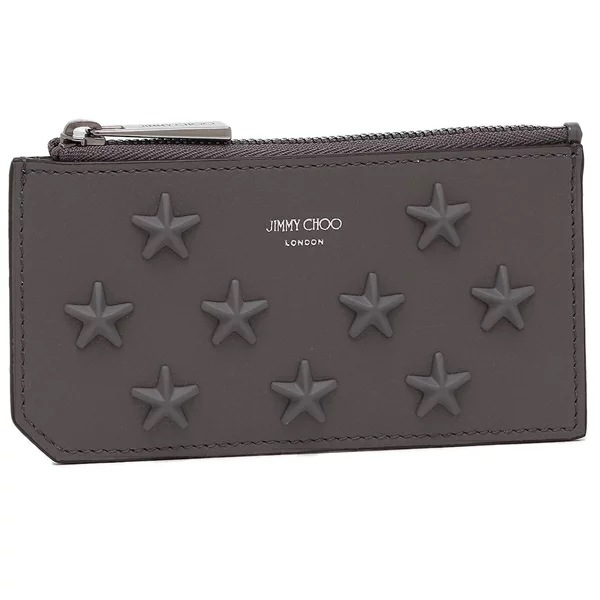 カードケース フラグメントケース ケイシー グレー メンズ JIMMY CHOO CASEY OAJ