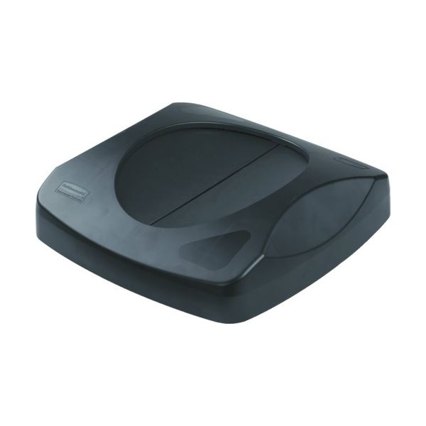ラバーメイド アンタッチャブルスクエアコンテナ用フタ スウィング式 87.1L用ブラック[本体別売]