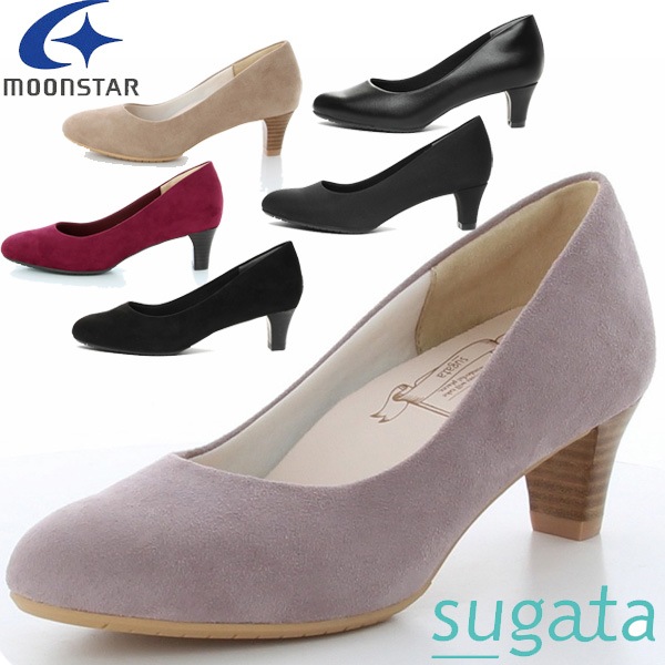 ムーンスター moonstar パンプス ウィメンズ MS SGT311 靴 ファッションシューズ sugata スガタ 軽量 婦人用 女性用 MSSGT311 レディース