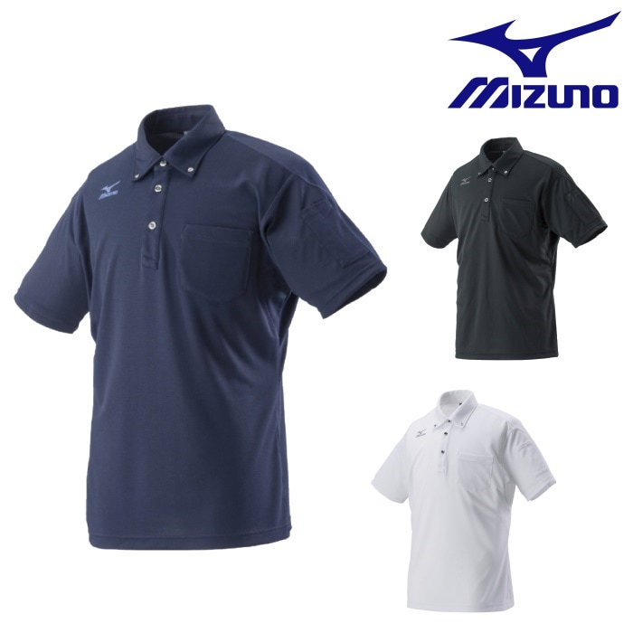 ミズノ mizuno ワークポロシャツ　半袖 C2JA8180 ワーク 作業 現場 着