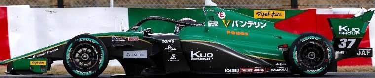 スパーク 1/43 VANTELIN TOM’S SF23 No.37 VANTELIN TEAM TOM’S TRD 01F Super Formula 2024 笹原右京【SFJ036】 ミニカー