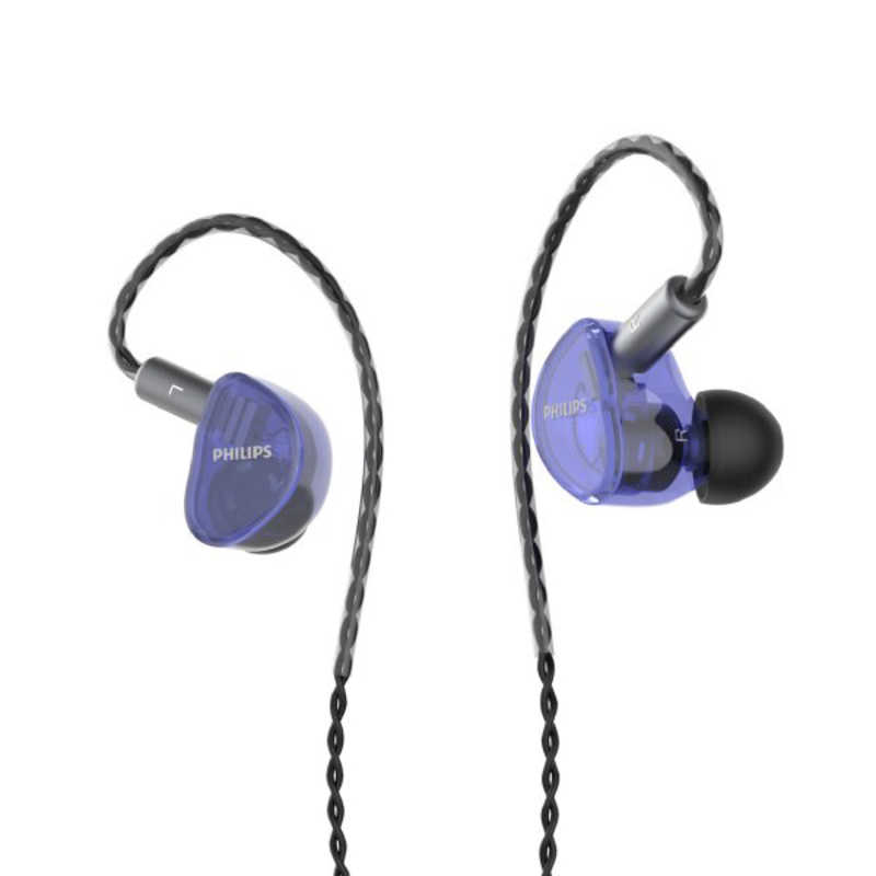 フィリップス　PHILIPS　イヤホン カナル型 TAE7009 ［φ3.5mm ミニプラグ］ ブルー　TAE7009BL/11