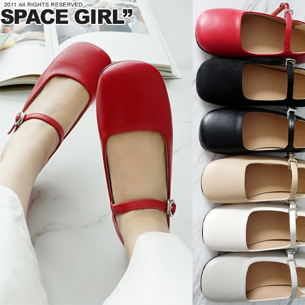 Girl Emotion Shoes6色！少女感じのかわいいフラットシューズ/ローファー/靴/パンプス/デイリーシューズ/メアリージェーン/スリップオン/新作/春/スニーカー